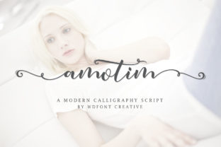 Amotim: A Script Font for Modern Branding