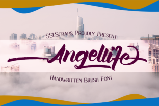 Angellife: A Bold Brush Font for Creative Branding
