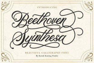 Beethoven Syinthesa: A Font That Speaks with Elegance