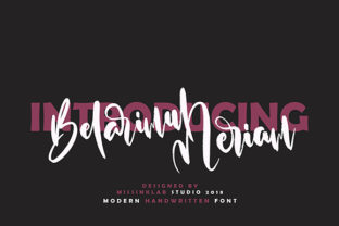 Belarimul Meriam: A Font That Elevates Your Brand