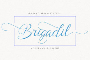 Brigadil: A Handwritten Font That Elevates Your Craft