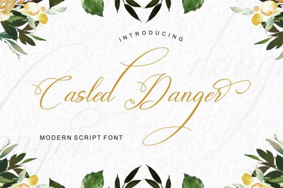 Casled Danger Font Review for Campaign Design