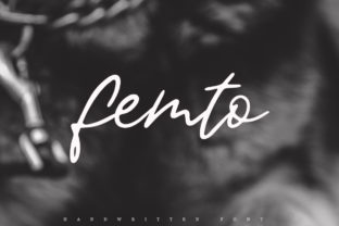 Femto: A Handwritten Font for Creative Crafters