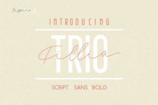 Filia: A Retro-Inspired Display Font for Editorial Projects