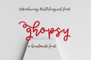 Ghopsy: A Fun Handwritten Font for Your Brand