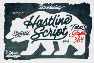 Hastline: A Handwritten Font for Bold Digital Branding