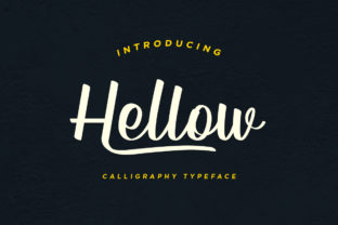 Hellow: A Handwritten Font for Editorial Design