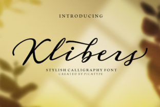 Klibers: A Modern Calligraphy Font for Handmade Creations