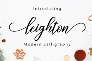 Leighton Font for Modern Editorial Design