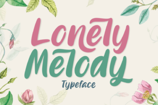 Lonely Melody: A Charming Font for Handmade Creations
