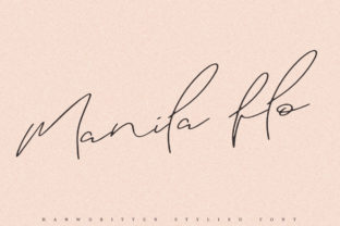 Manila Flo: A Font That Breathes Life Into Your Craft