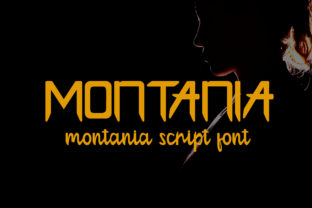 Montania Font for Editorial Design and Content Creation