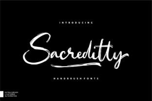 Sacreditty: A Font That Speaks with Grace