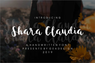 Shara Claudia: A Handwritten Font That Elevates Branding