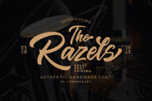 The Razels: A Bold Handwritten Font for Modern Branding
