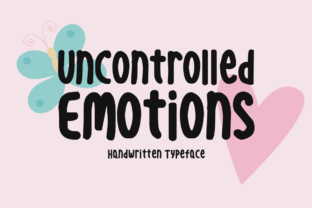 Uncontrolled Emotions Font for Business Branding
