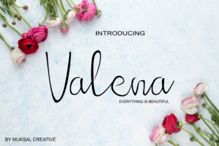 Valena: A Font That Adds Romance to Every Page